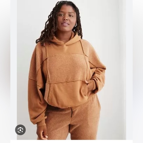 Cozy Tan Hoodie by ARIE - Picture 1 of 4